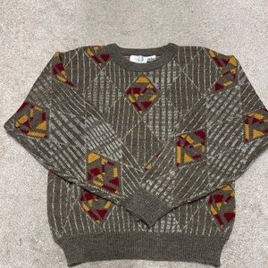 Men’s vintage pattern sweater